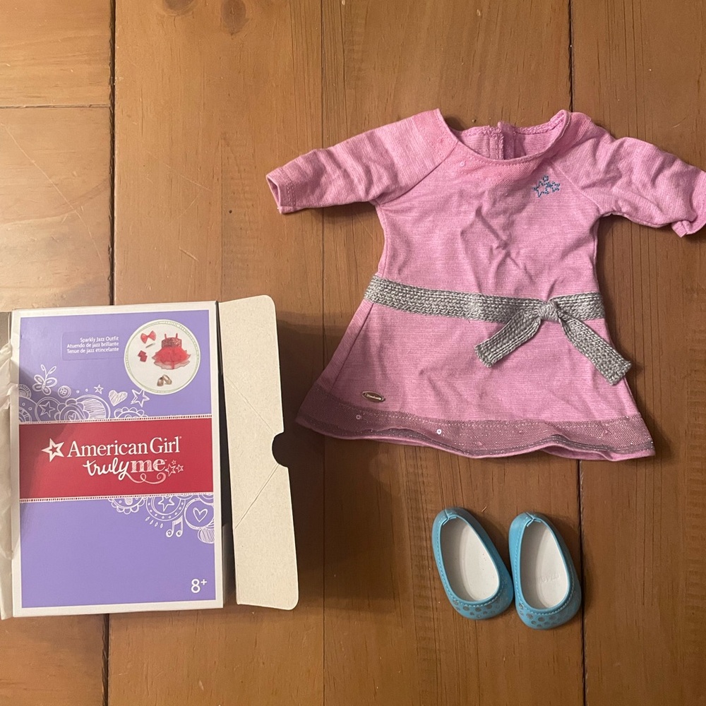 American Girl Dress and Shoes Set
